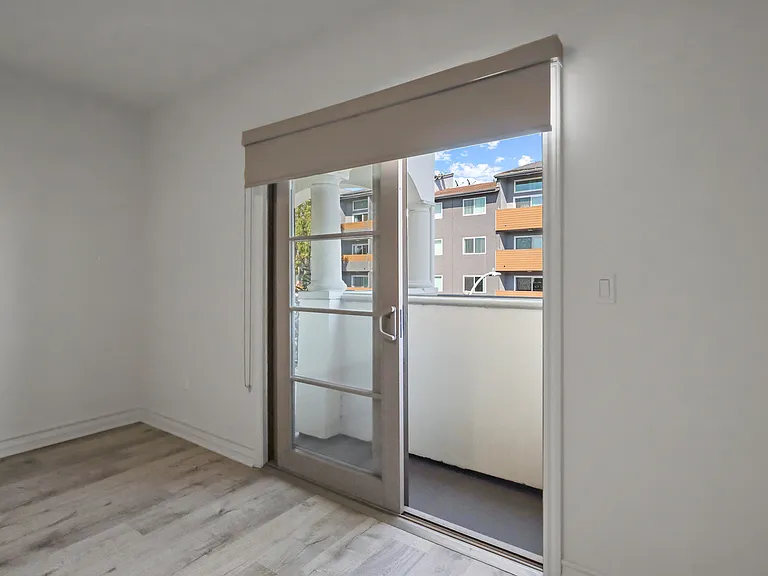 Double Door Balcony Access