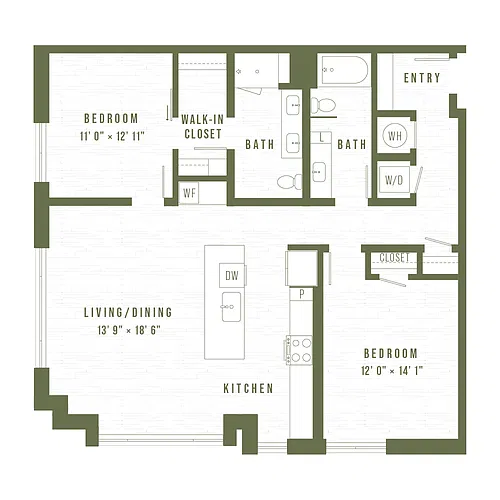 Floor plan B7
