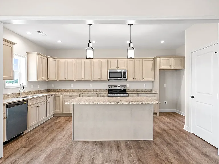 Kitchen (Fridge is Installed)