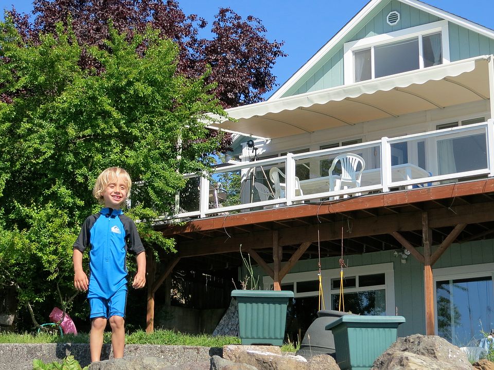 Home overlooking Hood Canal