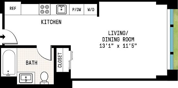 2nd image of 550 Vanderbilt Ave APT 331