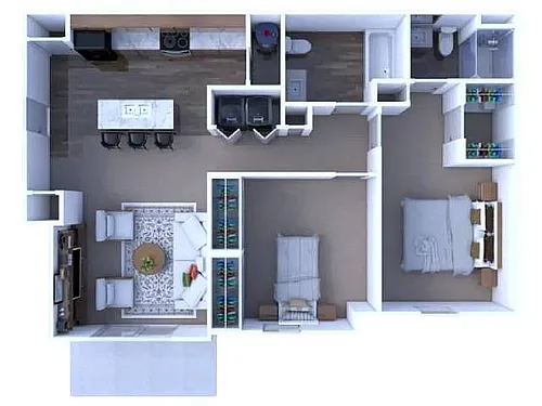 Floor plan THE SANDUSKY