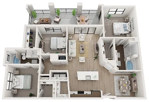 Floor plan Biltmore