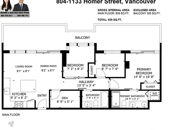4th image of 1133 Homer St #804