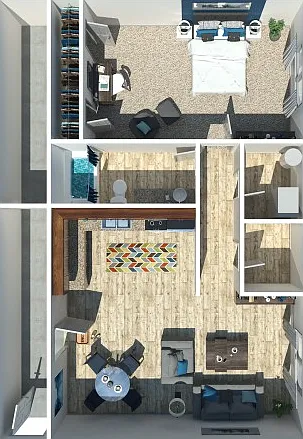 1 Bedroom 1 Bedroom
