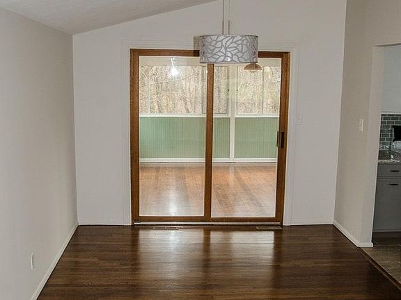 dining area of living/dining area (south view)