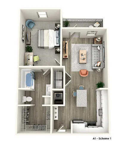 Floor plan A1