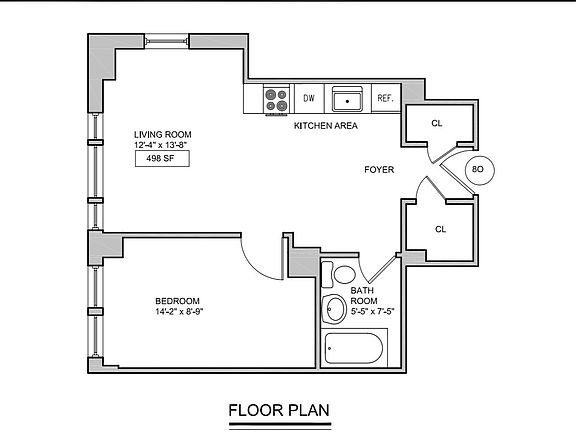 2nd image of 95 Christopher St APT 8O