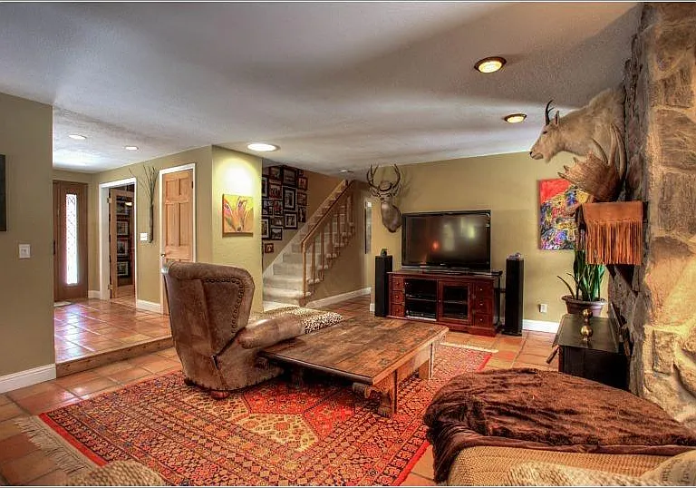 Main Floor Living Space - Rustic