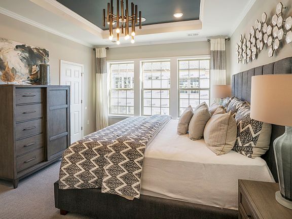 Luxury owner s suite with carpeting for maximum comfort