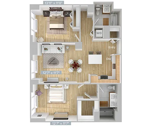 Floor plan B4S-1130