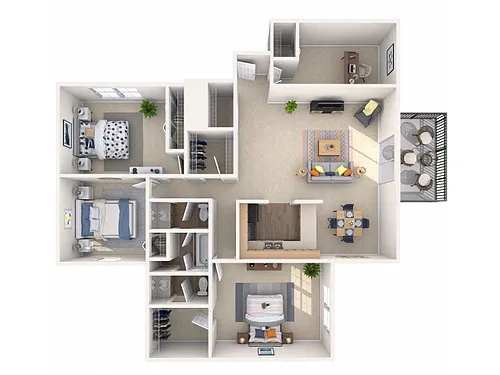 Floor plan The Lexington