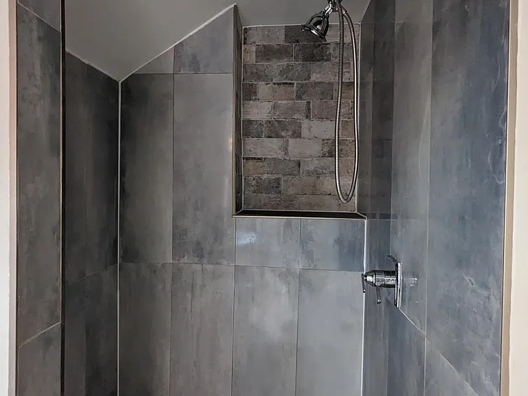 Separate shower