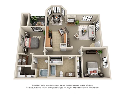 Floor plan Kentia with Carport