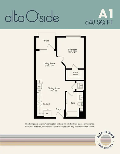 Floor plan A1