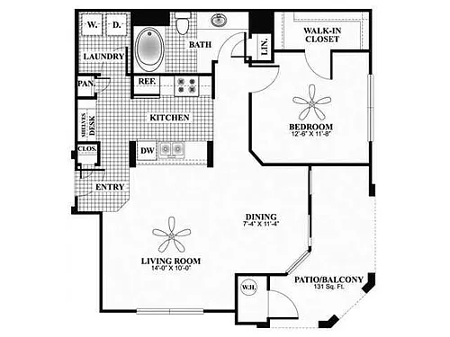 Floor plan A4-Sidewinder (Premium)