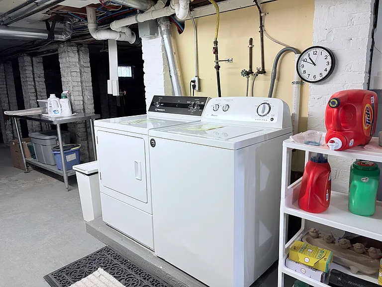 Paid Washer/Dryer in Basement