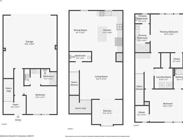 73 Montecito Vista Dr #3, San Jose, CA 95111