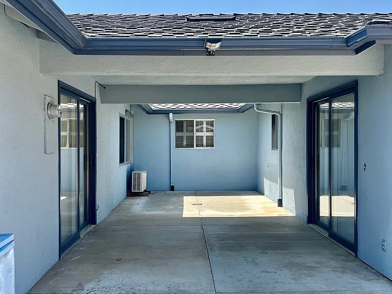 Patio between Granny Unit & Main House