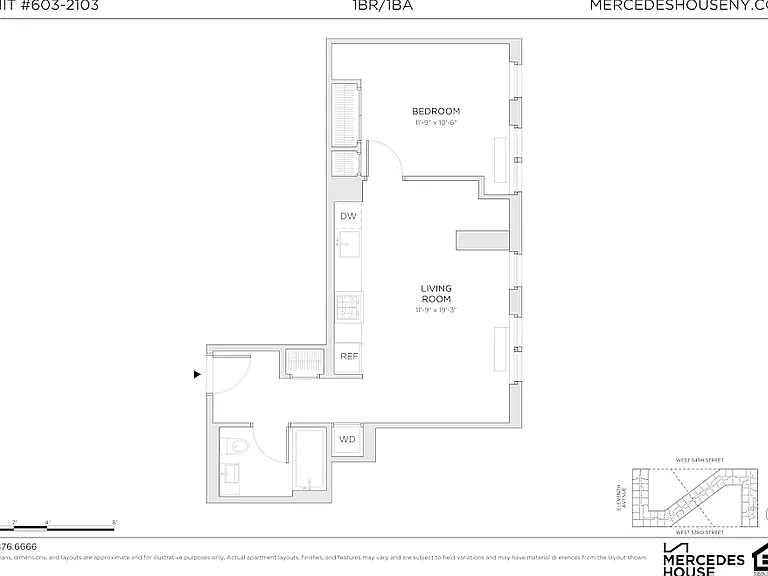 550 W 54th St #703 — Photo 26