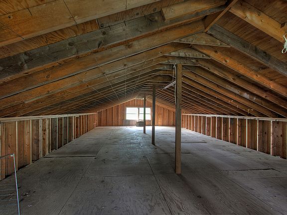 Second floor of barn