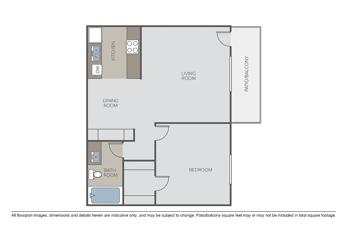 Floor plan Plan 1A