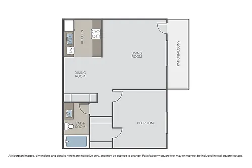Floor plan Plan 1A
