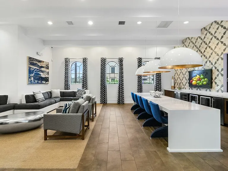Clubroom and Lounge Area