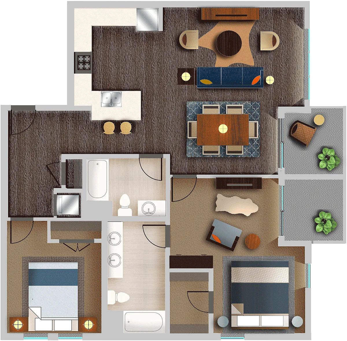 Floor plan D12