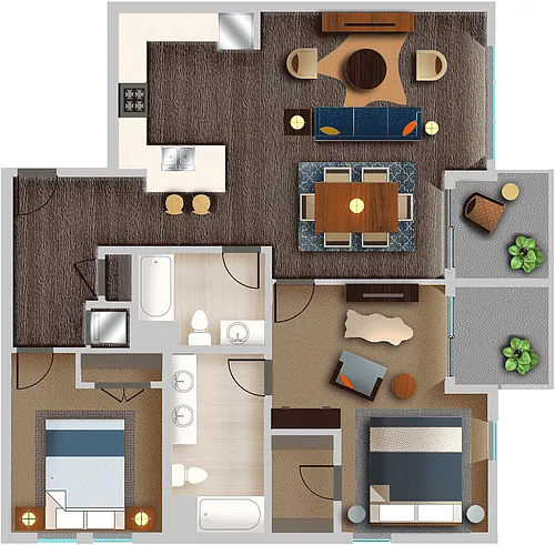 Floor plan D12