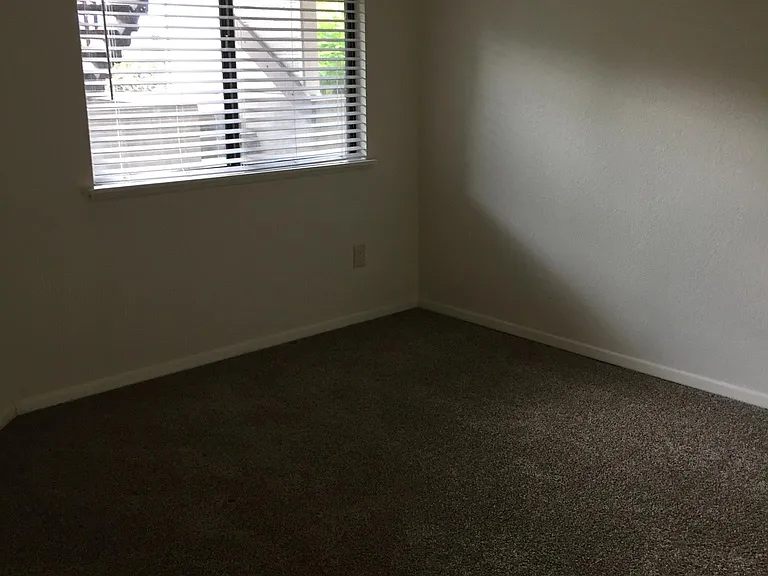 Bedroom window brings light in, but keep it private.