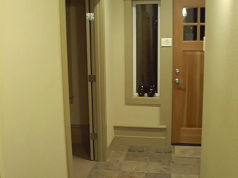 front entrance slate floors