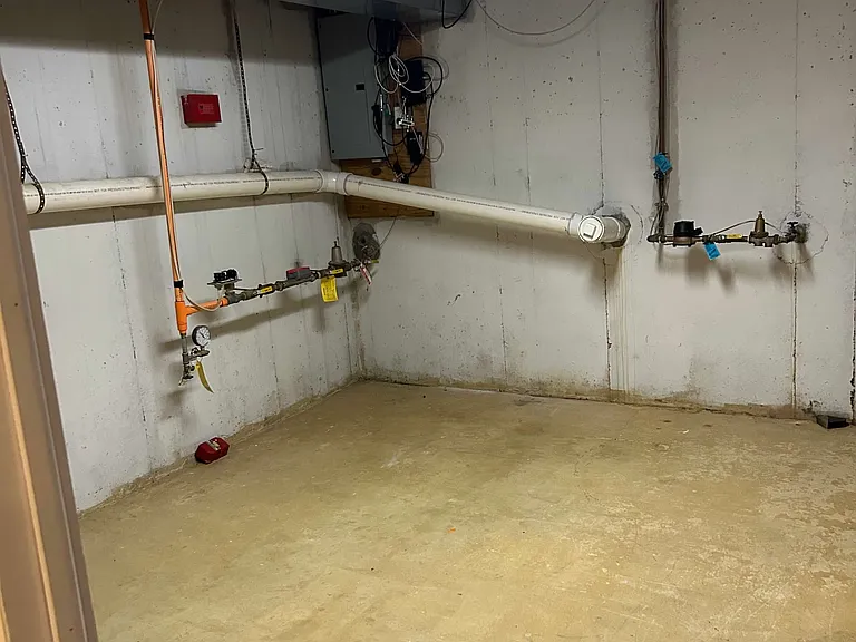 basement storage area bigger than it looks.
