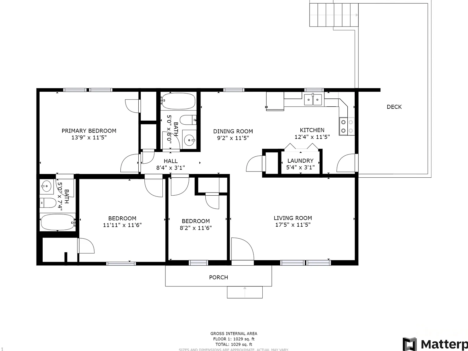 3 bed, 2.0 bath, 1056 sqft, $1,935 — Photo 4