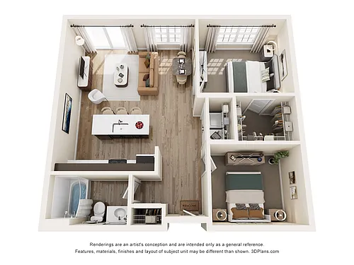 Floor plan Scarlet
