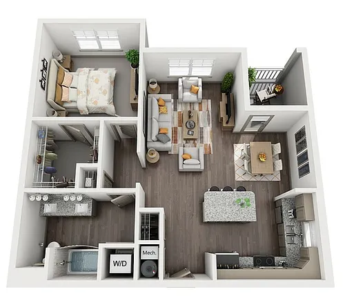 Floor plan Hastings