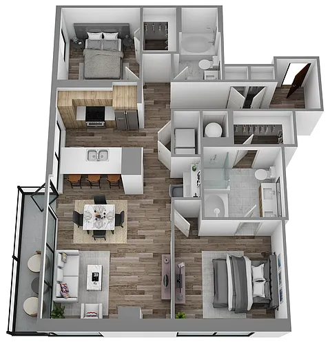 Floor plan M