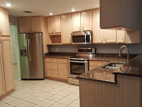 modern appliances and granite