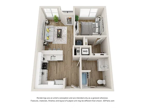 Floor plan Hampton