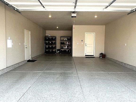 Finished Garage, Epoxy Floor