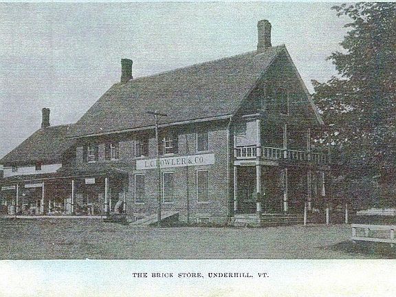 View of building in old days