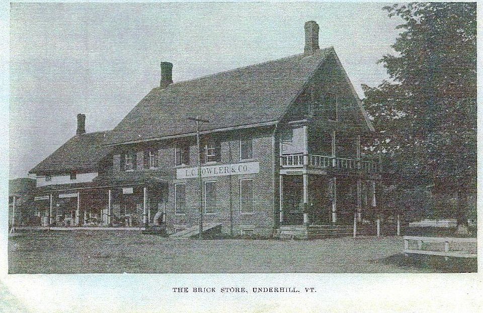 View of building in old days
