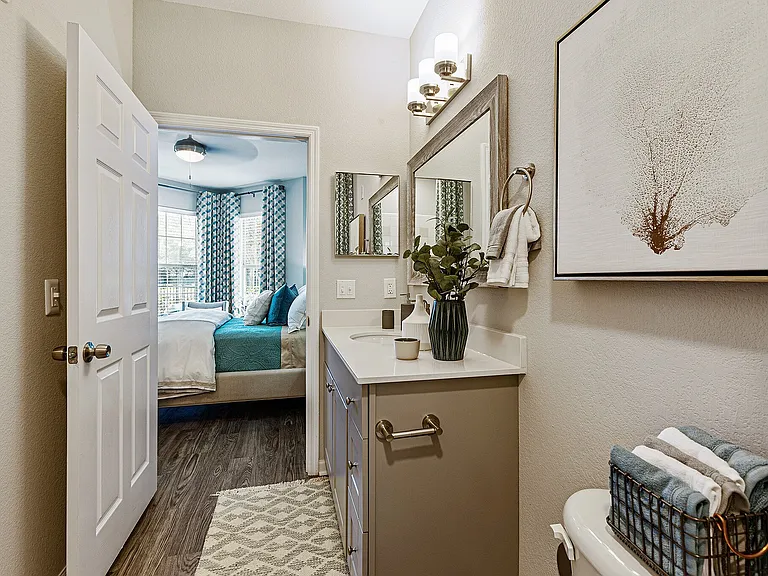 Bathroom With Quartz Countertops