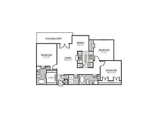 Floor plan The Water Park (C1)