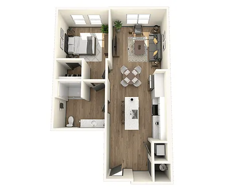 Floor plan Oasis - Alt