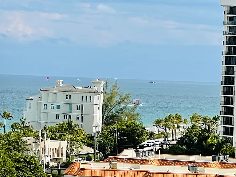 Ocean view throughout