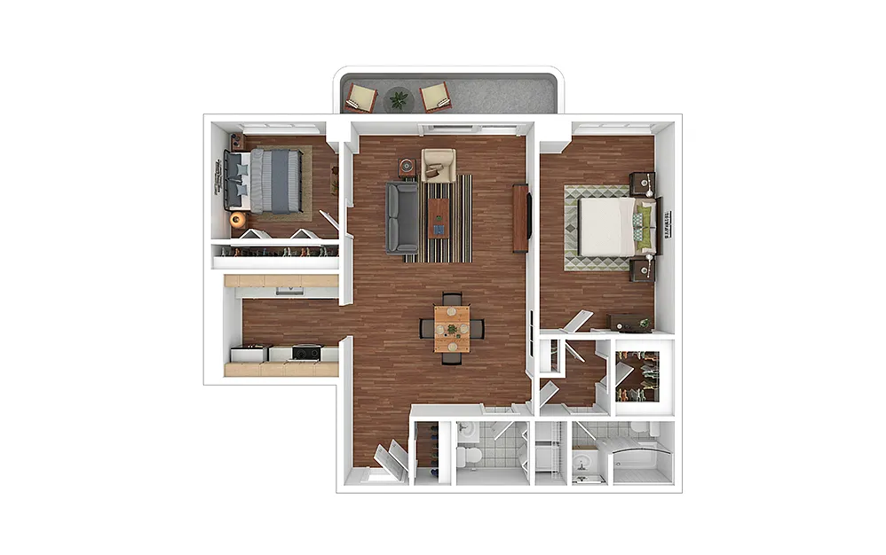 Floor plan Reagan