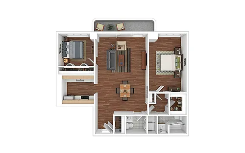 Floor plan Reagan