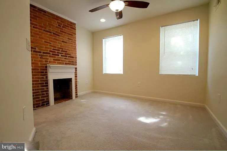 2nd Floor: Samllest bedroom at front of house looking toward front of house. Room has spacious closet (not seen).
