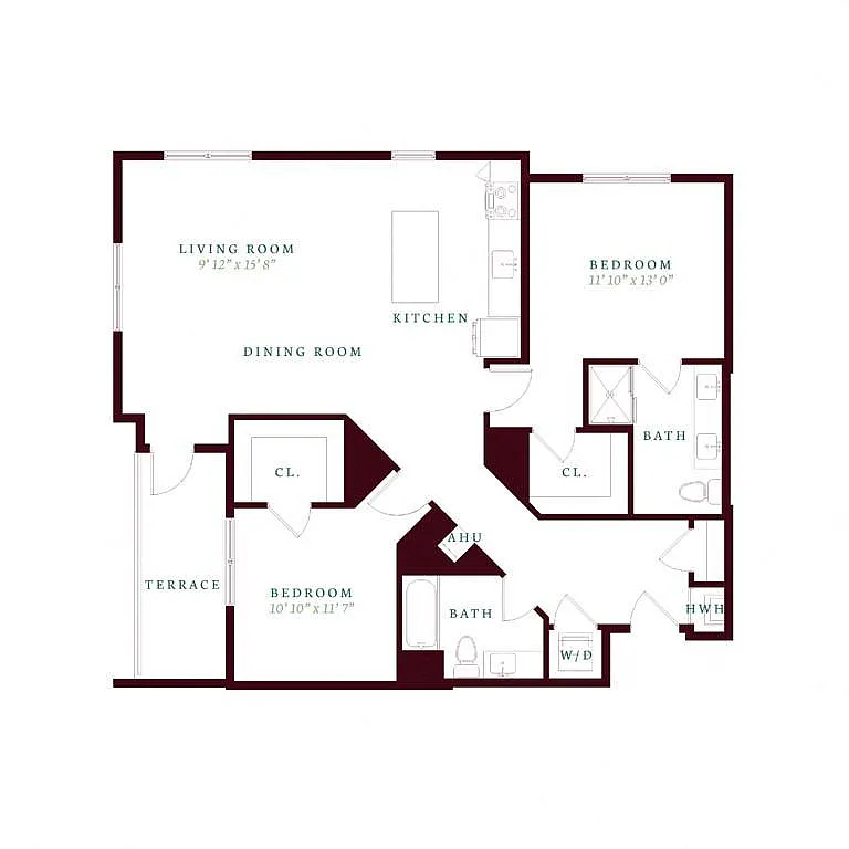 Floor plan B9a